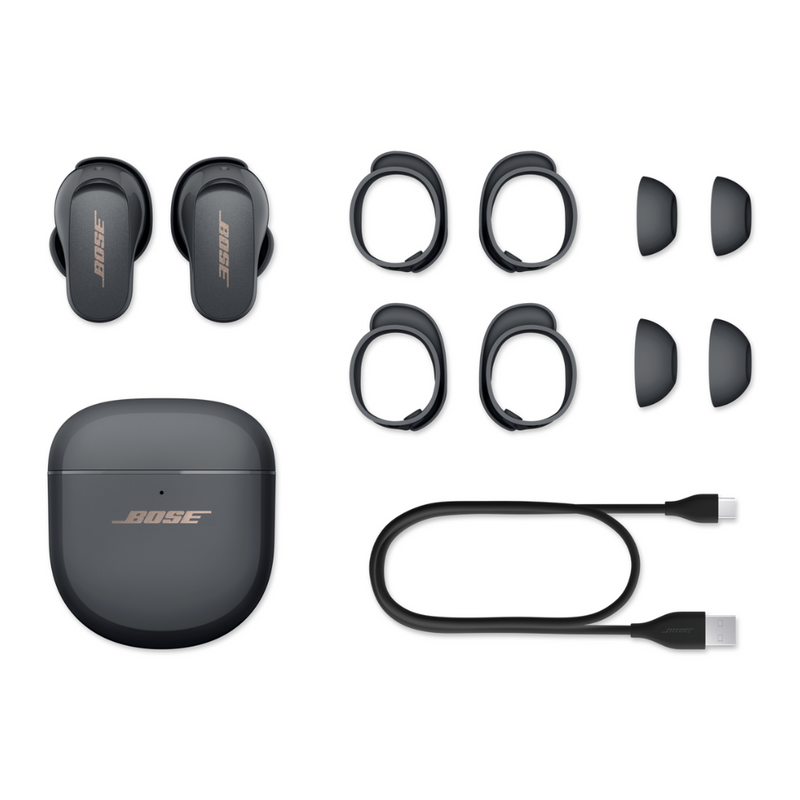 Bose QuietComfort Earbuds II אוזניות אלחוטיות מבטלות רעש