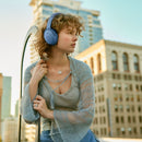 Bose QuietComfort Headphones - אוזניות קשת אלחוטיות ביטול רעשים צבע כחול ג'ינס