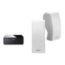 חבילת Bose סטריאו לגינה ולמרפסת - מגבר Music Amplifier עם רמקולים סביבתיים