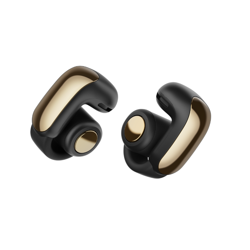אוזניות Bose Ultra Open Earbuds שחור מוזהב (ULTOPENDESGOL)
