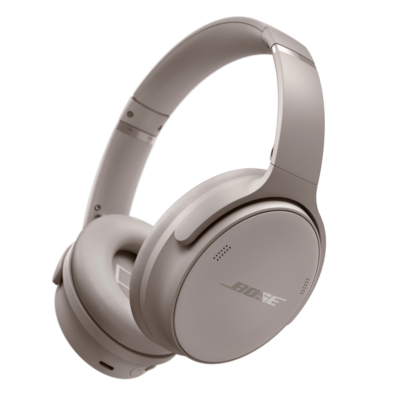 אוזניות ביטול רעשים אלחוטיות Bose QuietComfort Headphones בצבע אבן חול