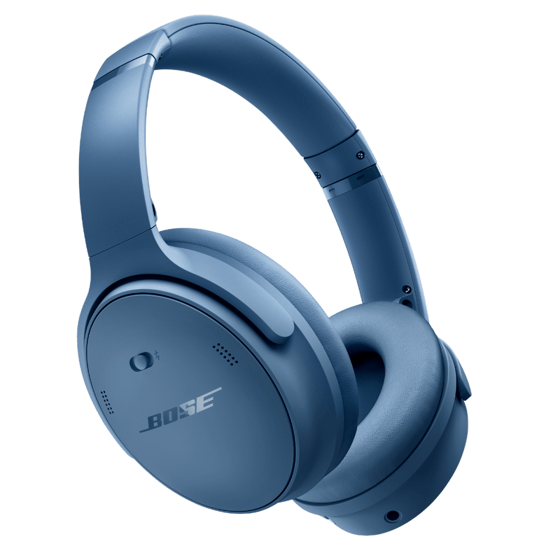 אוזניות ביטול רעשים אלחוטיות Bose QuietComfort Headphones בצבע כחול ג'ינס