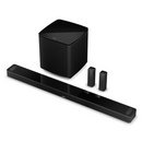 חבילת אולטרה פרימיום - מקרן קול Bose Smart Ultra Soundbar, סאבוופר וזוג רמקולי סראונד