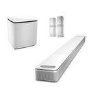 חבילת אולטרה פרימיום - מקרן קול Bose Smart Ultra Soundbar, סאבוופר וזוג רמקולי סראונד